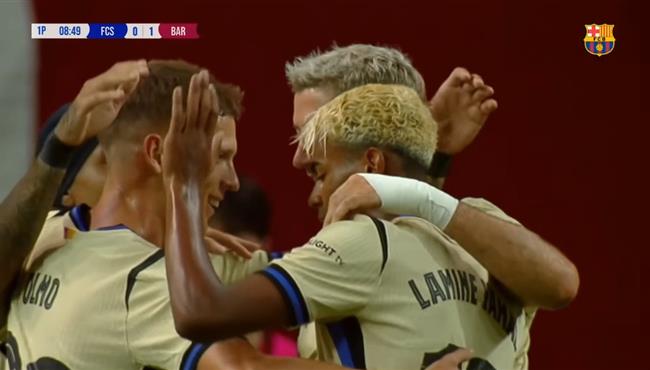 اهداف مباراة برشلونة وسيول 7 3 مباراة ودية