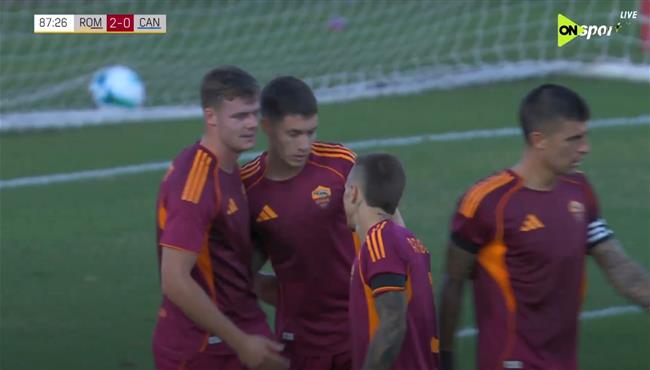 اهداف مباراة روما وكان 3 0 مباراة ودية