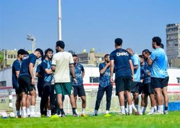 مران الزمالك يانيك فيريرا يعقد جلسة مع اللاعبين وتدريبات فنية وخططية