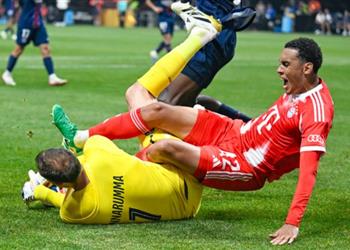 بعدما تسبب في إصابته جمال موسيالا يرد على تمنيات دوناروما له بالشفاء