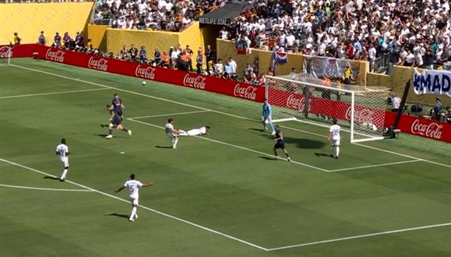 هدف باريس سان جيرمان الثالث المذهل في مرمي ريال مدريد .. تيكي تاكا رائعة