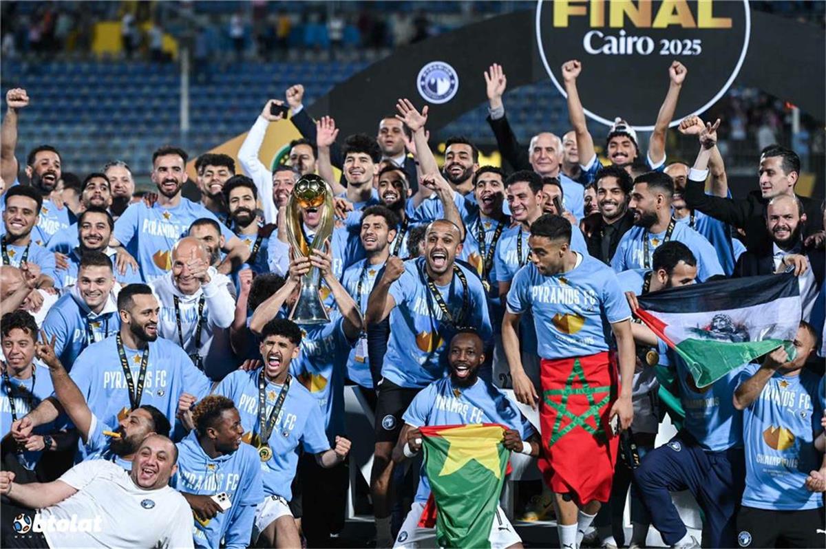 نيوز برو : يحضره أساطير العالم.. بيراميدز يعلن إقامة احتفال بمناسبة تتويجه بـ دوري أبطال إفريقيا