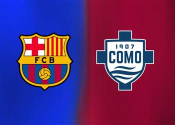 موعد والقناة الناقلة لمباراة برشلونة وكومو اليوم في كأس خوان جامبر