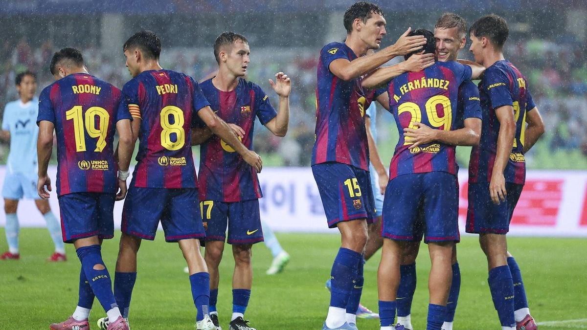 نيوز برو : تشكيل برشلونة المتوقع أمام كومو اليوم في كأس خوان جامبر