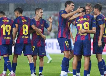 تشكيل برشلونة المتوقع أمام كومو اليوم في كأس خوان جامبر