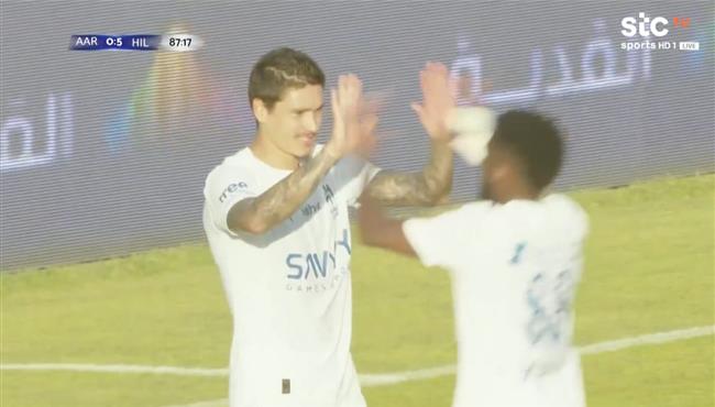 هدف داروين نونيز في مباراة الهلال واراو