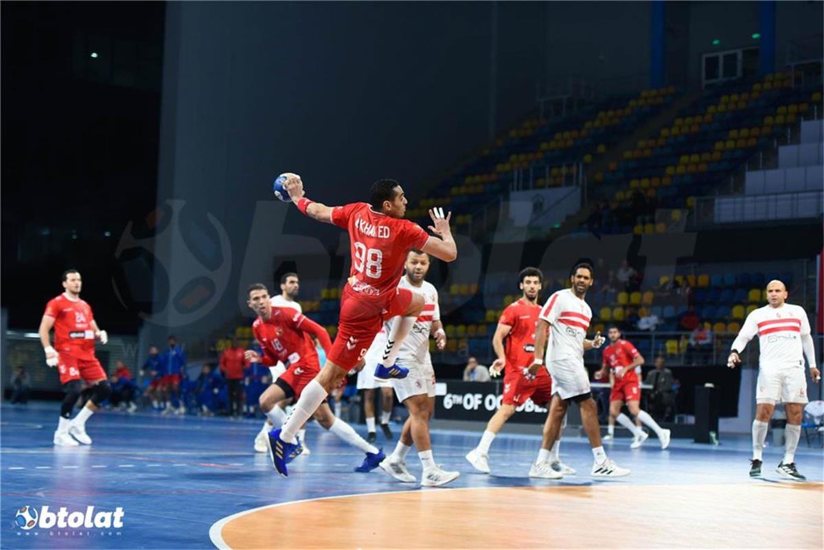 الاهلي والزمالك لليد