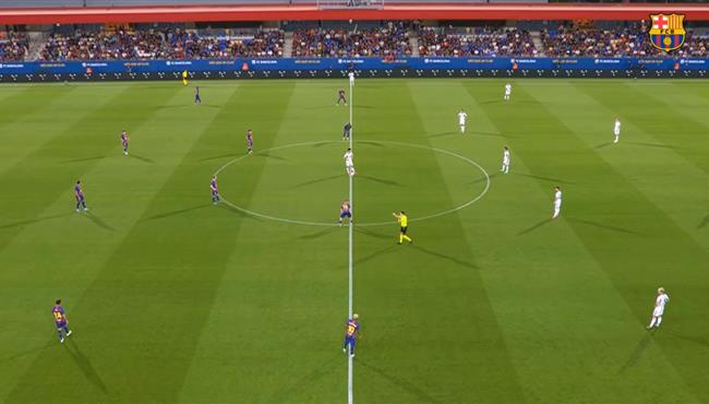 ملخص مباراة برشلونة وكومو 5 0 كأس خوان جامبر