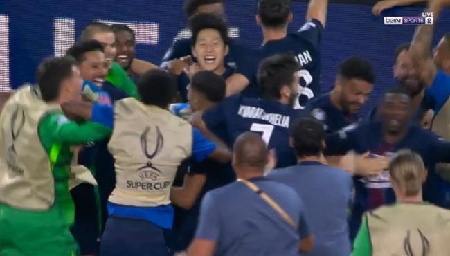 اهداف وركلات ترجيح مباراة باريس سان جيرمان وتوتنهام في كأس السوبر الاوروبي