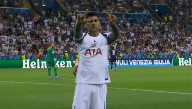 هدف توتنهام الثاني في مرمي باريس سان جيرمان بكأس السوبر الأوروبي