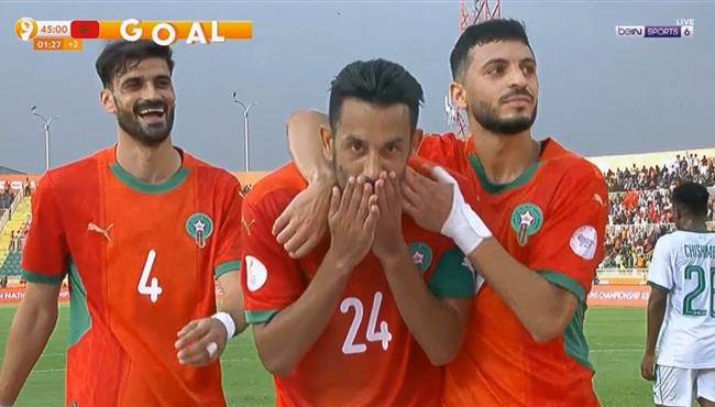 اهداف مباراة المغرب وزامبيا 3 1 كاس امم افريقيا للمحليين