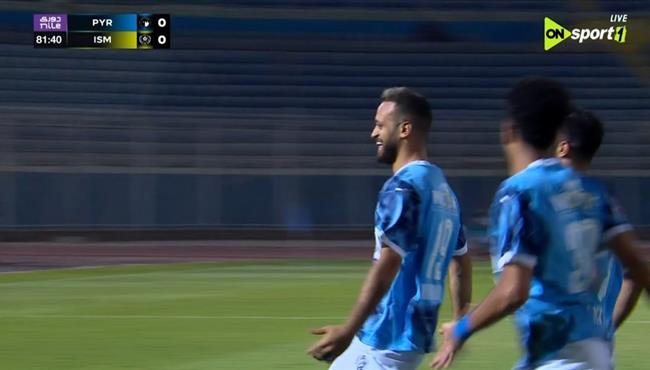 هدف مروان حمدي في مرمي الاسماعيلي بالدوري المصري