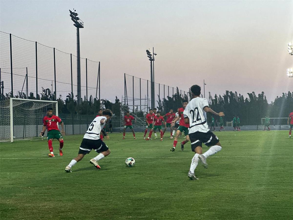 مباراة مصر والمغرب