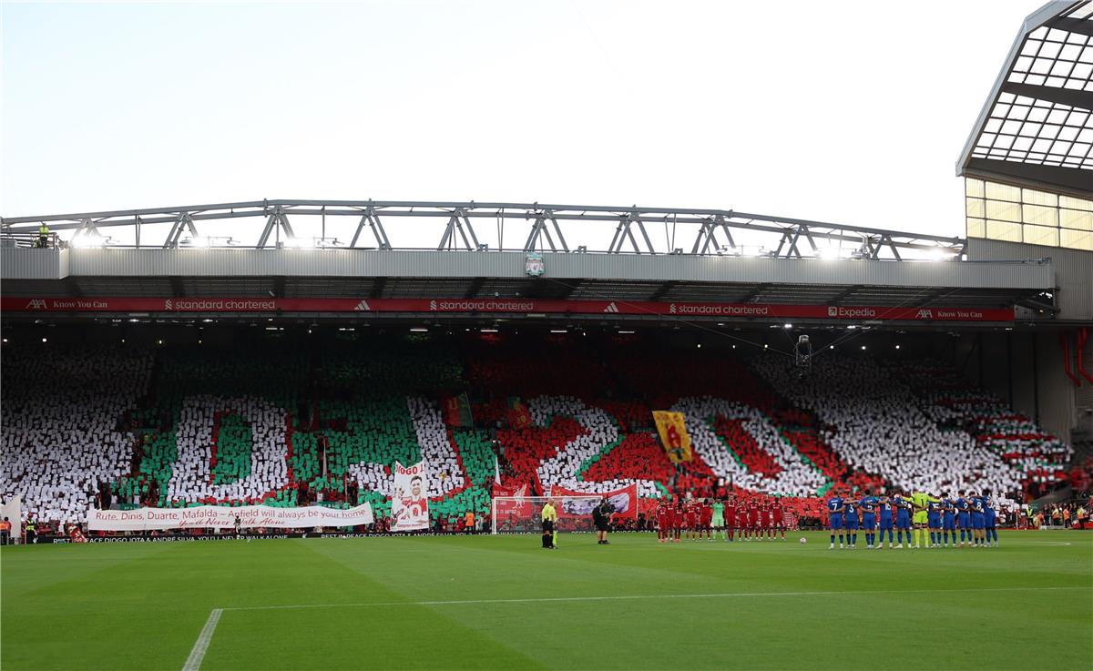 فيديو | بداية الموسم.. ليفربول يخلد ذكرى جوتا ولفتة رائعة من بورنموث