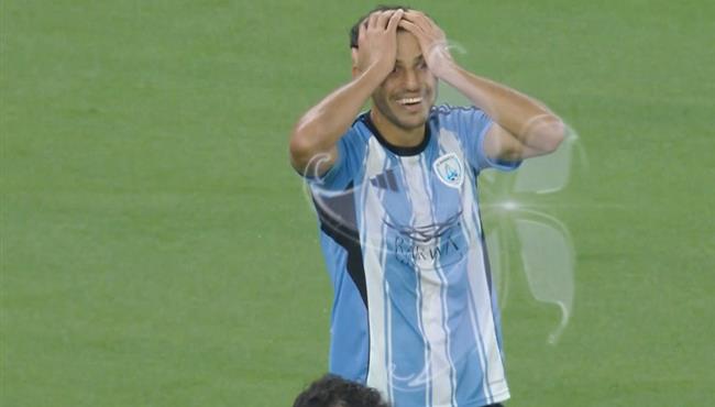 حمدي فتحي يتسبب في ركلة جزاء علي الوكرة تسجل هدف للعربي القطري