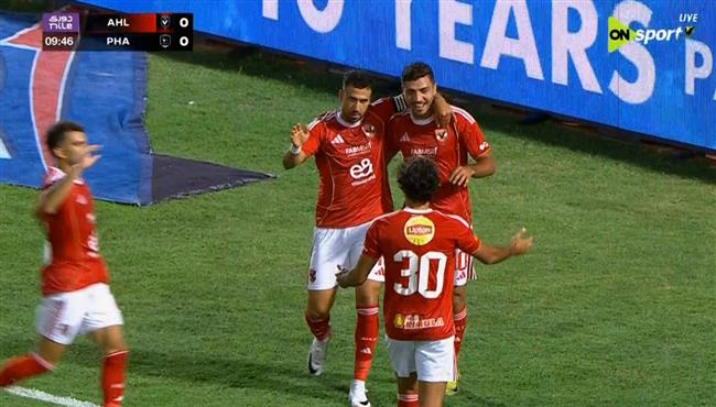 هدف محمد شريف في مرمي فاركو بالدوري المصري