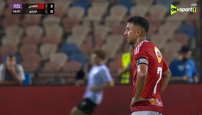 هدف تريزيجيه الملغي في مرمي فاركو بالدوري المصري