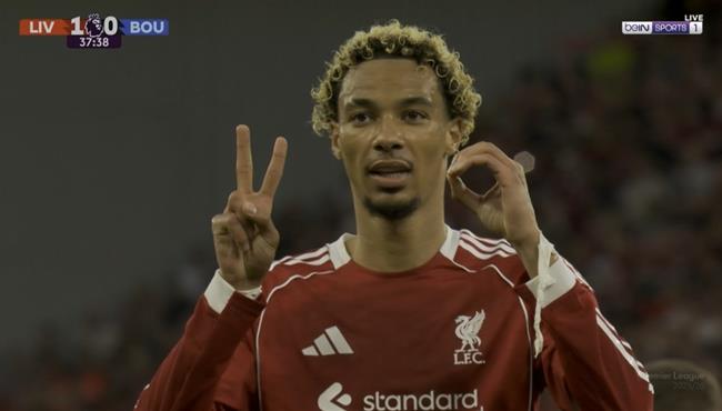 هدف ليفربول الاول في مرمي بورنموث ايكتيكي