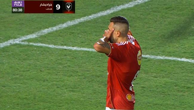 هدف جراديشار في مرمي فاركو بالدوري المصري
