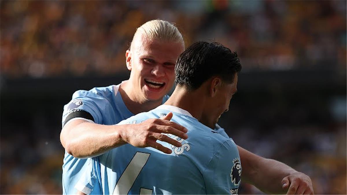 ريندرز لا يتوقف.. هالاند يسجل هدف مانشستر سيتي الثالث أمام ولفرهامبتون