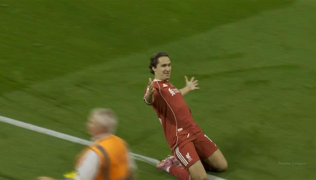 هدف ليفربول الثالث في مرمي بورنموث كييزا