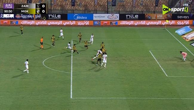 خوان الفينا كاد ان يسجل هدف فوز قاتل لـ الزمالك امام المقاولون العرب في الدوري المصري
