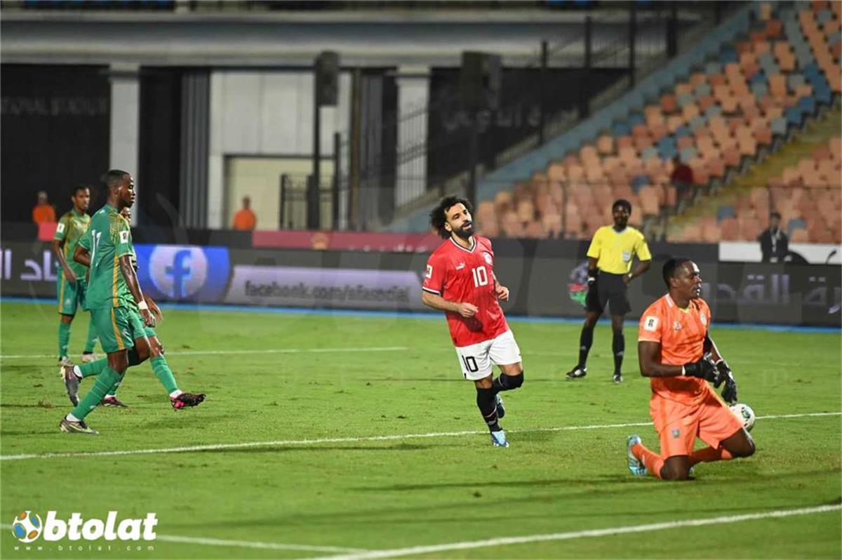 محمد صلاح لاعب منتخب مصر