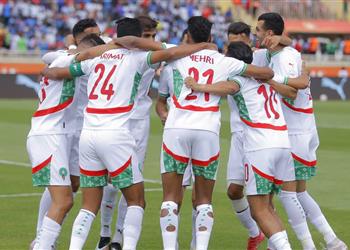 فيديو منتخب المغرب يتأهل إلى ربع نهائي أمم إفريقيا للمحليين بثلاثية أمام الكونغو