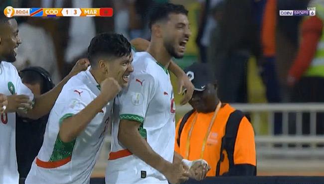 اهداف مباراة المغرب والكونغو الديمقراطية 3 1 كأس امم افريقيا للمحليين