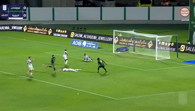 اهداف مباراة الجزيرة وخورفكان 2 3 الدوري الاماراتي
