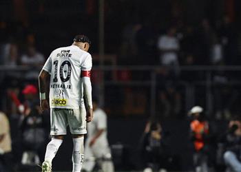 رد فعل نيمار بعد سقوط سانتوس بسداسية أمام فاسكو دي جاما