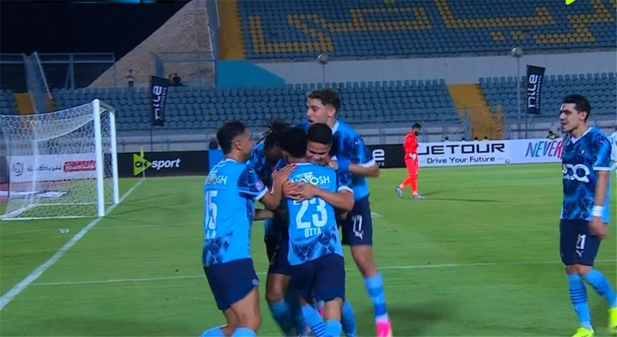 فيديو | إيفرتون داسيلفا يسجل هدف بيراميدز الأول أمام المصري