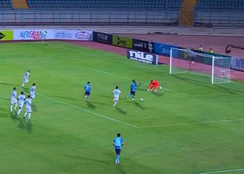 فيديو فيستون مايلي يسجل هدف بيراميدز الثاني أمام المصري في الدوري