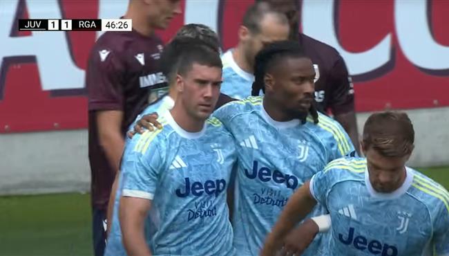 اهداف مباراة يوفنتوس وريجيانا 2 2 مباراة ودية