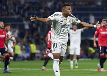 فيديو مبابي يقود ريال مدريد لفوز صعب على أوساسونا في الدوري الإسباني