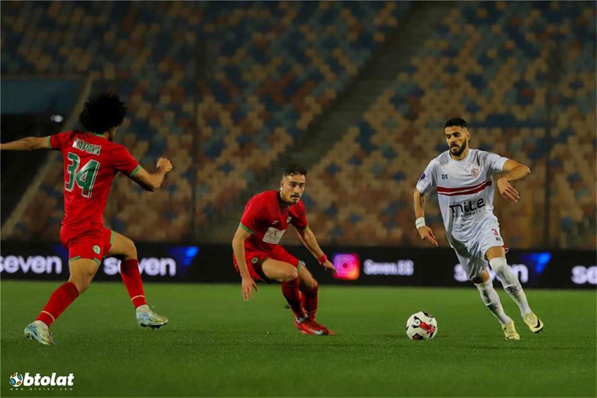 حكم مباراة الزمالك ومودرن سبورت في الدوري المصري