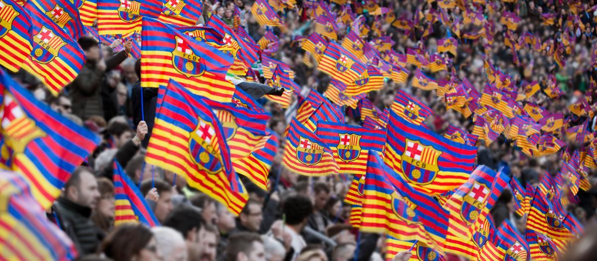 جماهير برشلونة