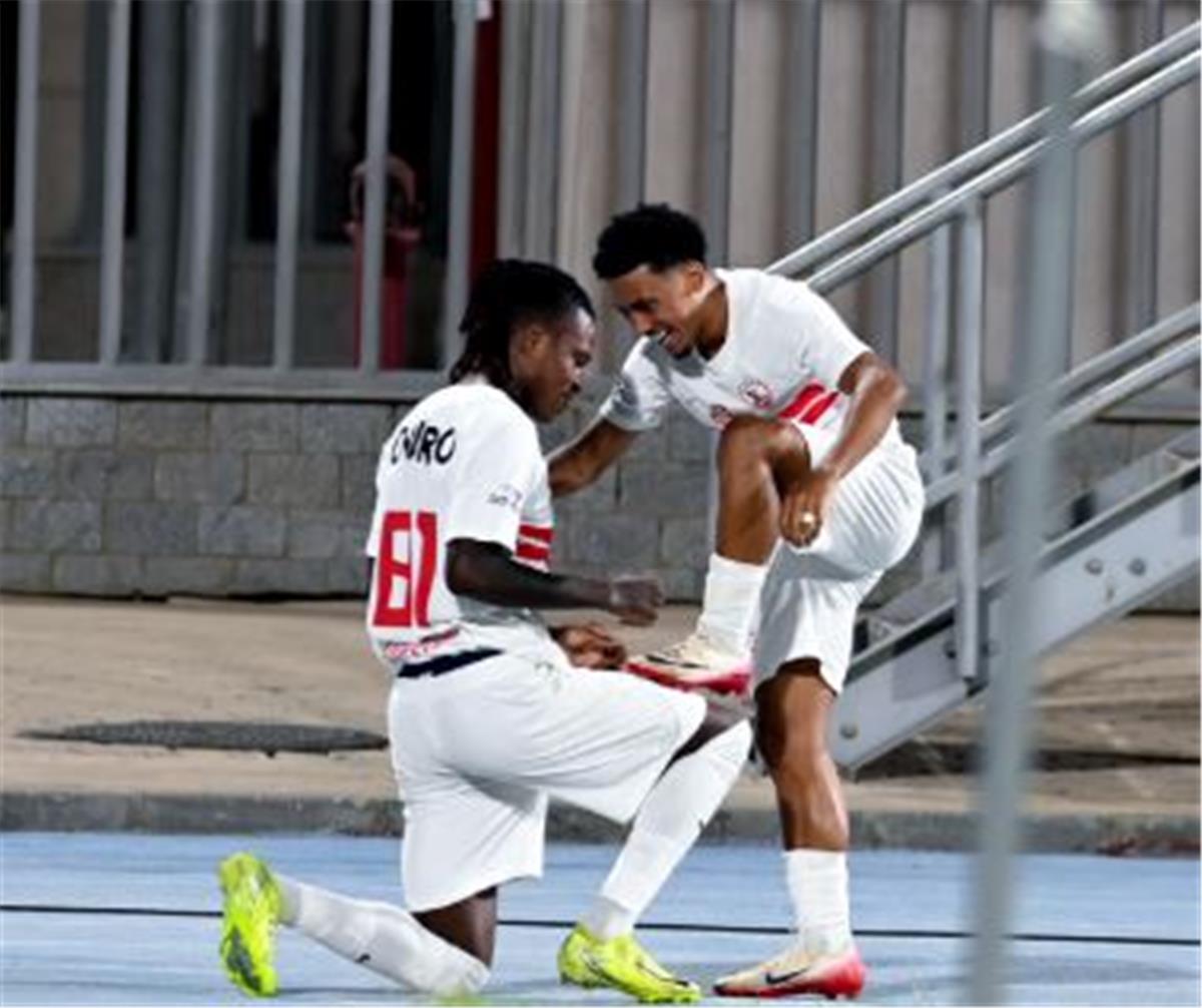 رجل مباراة الزمالك ومودرن سبورت في الدوري المصري