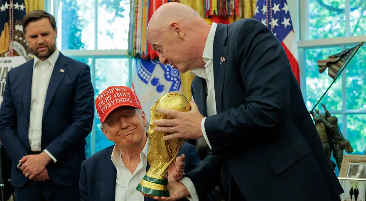 ترامب وإنفانتينو