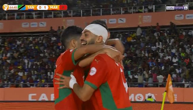 هدف فوز المغرب علي تنزانيا (1-0) كأس امم افريقيا للمحليين