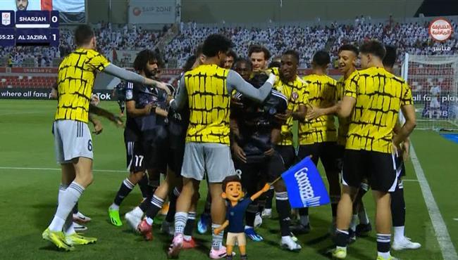 هدف فوز الجزيرة علي الشارقة (1-0) الدوري الاماراتي
