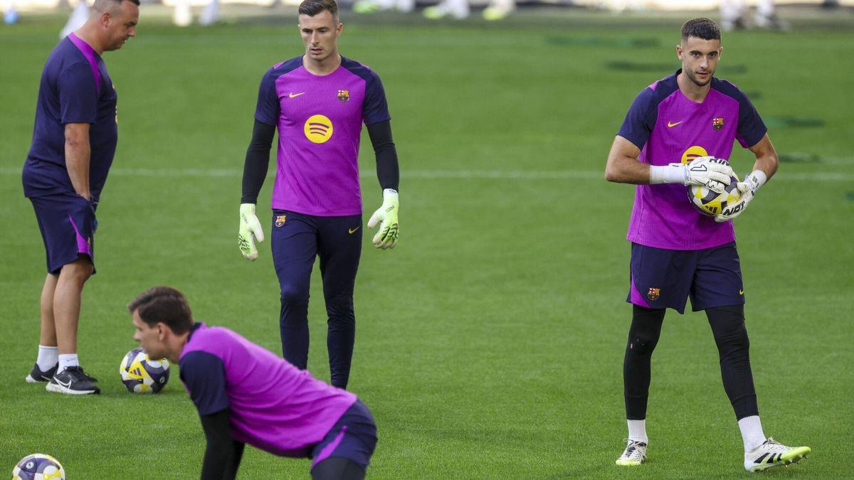 حارس برشلونة يقترب من الرحيل هذا الصيف