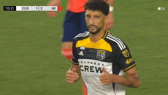 هدف كولومبوس كرو في مرمي نيو انجلاند بالدوري الامريكي