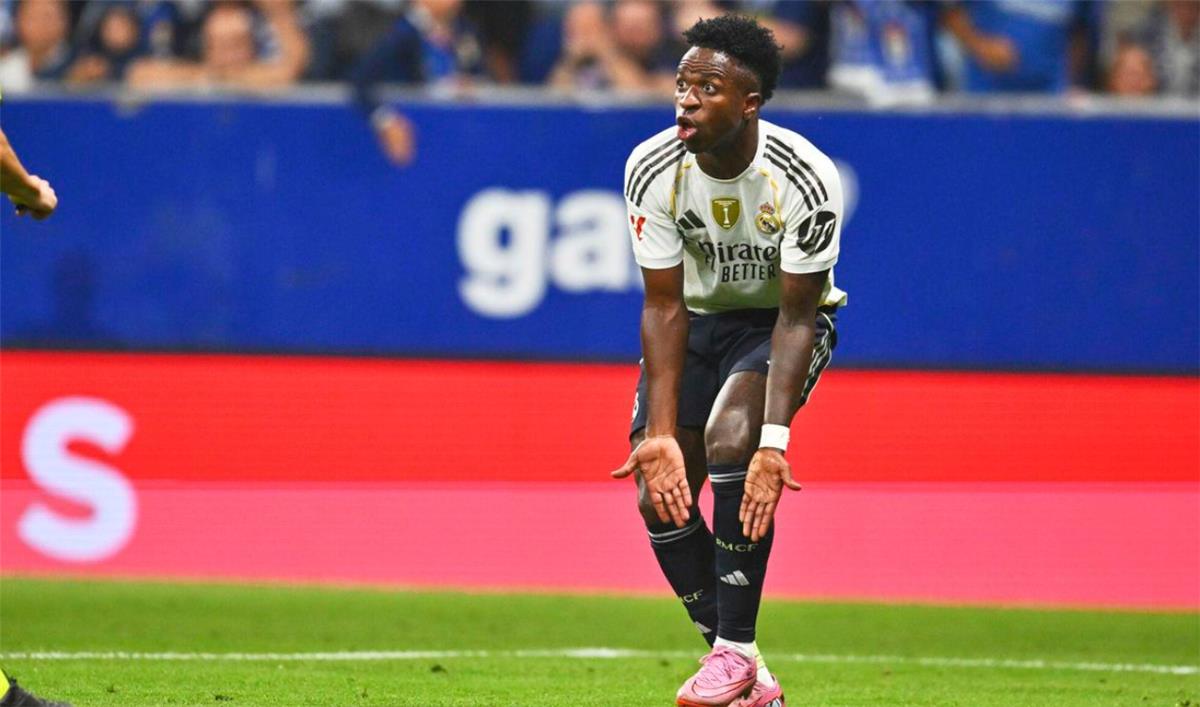 نيوز برو : سبورت: فينيسيوس يكتسب عداوة جديدة.. وموسم صعب ينتظره مع ريال مدريد