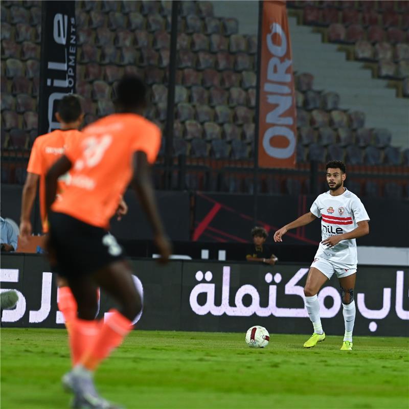 رجل مباراة الزمالك وفاركو في الدوري المصري