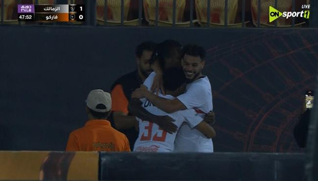 اهداف مباراة الزمالك وفاركو في الدوري المصري