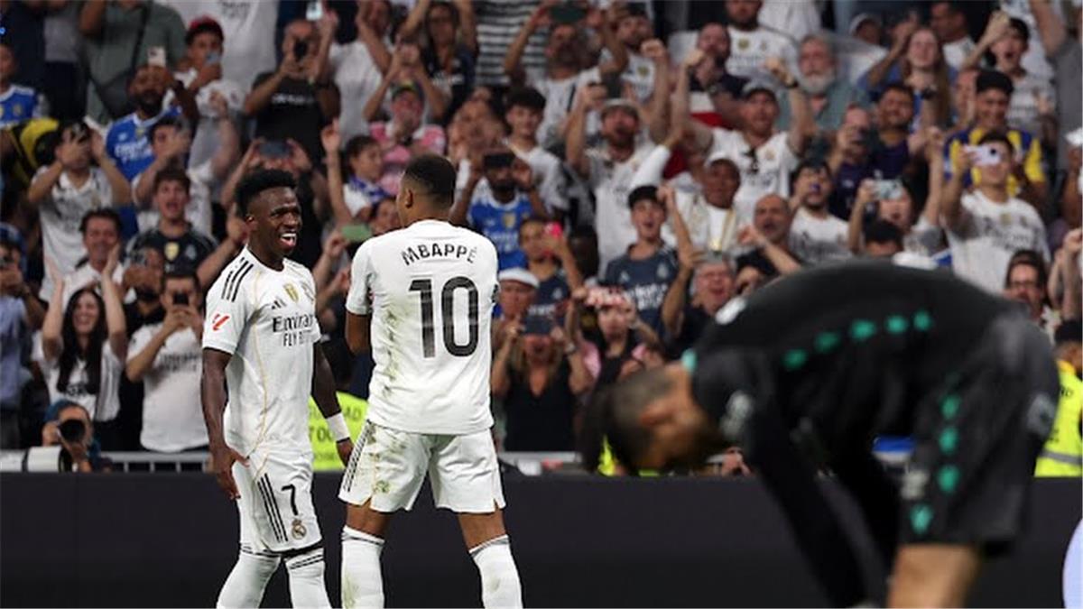 فينيسيوس جونيور وكيليان مبابي