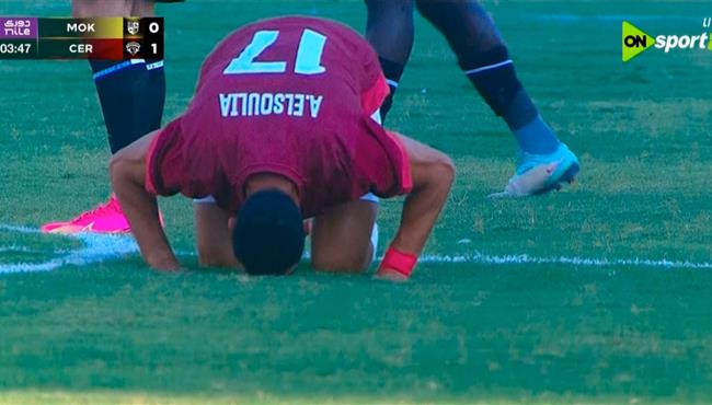 هدف عمرو السولية في مرمي المقاولون العرب بالدوري المصري