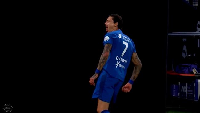 هدف داروين نونيز الملغي امام الرياض بالدوري السعودي