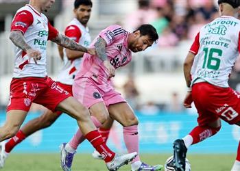 إصابة ميسي إنتر ميامي يفوز على نيكاكسا المكسيكي في كأس الدوري الأمريكي